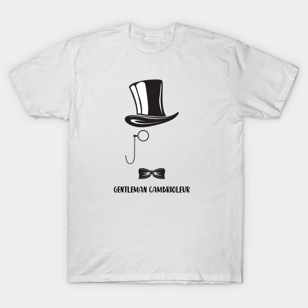 Arsene Lupin gentleman thief T-Shirt by Bookishandgeeky